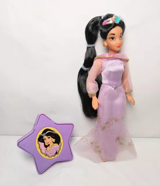 Vtg 1994 Disney Mattel Musical Princess Jasmine 6.5" Doll