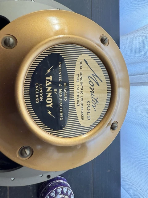 TANNOY MONITOR GOLD LSU/HFⅢ.LZ/8/U 2台 TANNOY MONITOR GOLD LSU/HFⅢ.LZ/8/U 2台