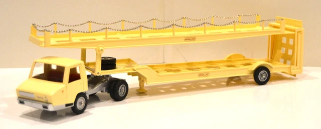 Minialuxe 1/43. Berliet Stradair porte-autos 1968 avec 5