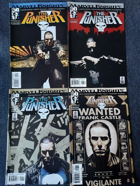 Punisher #1-37 (Marvel Knights 01-03) :Complete Series: Ennis 3