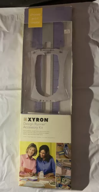 Design Runner Accessory Kit XYRON 48341 Straight Edge Guide-Brand New