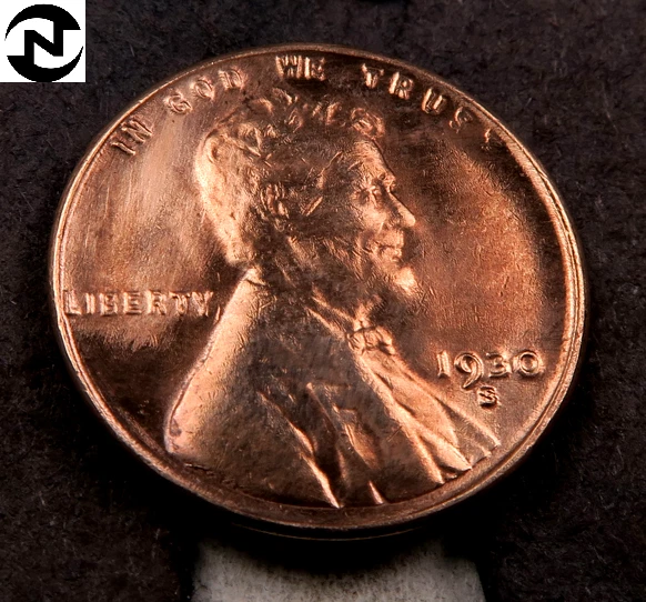 1930-S Lincoln Wheat Penny Cent ~ Choice BU (red) ~ (W533)