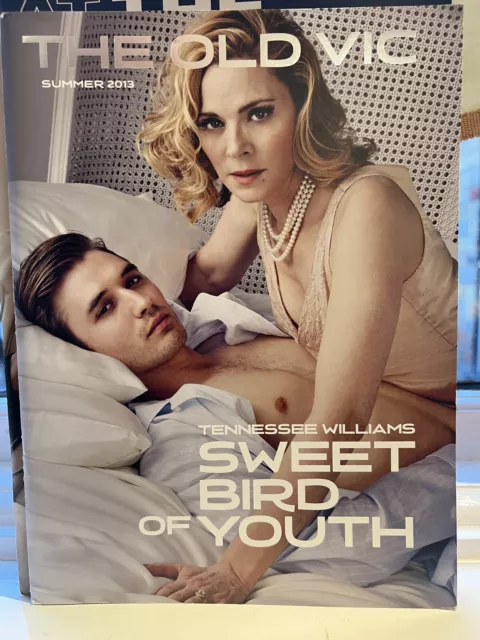 Sweet bird of youth Tennessee Williams Old Vic Theatre Programme Kim Cattrall