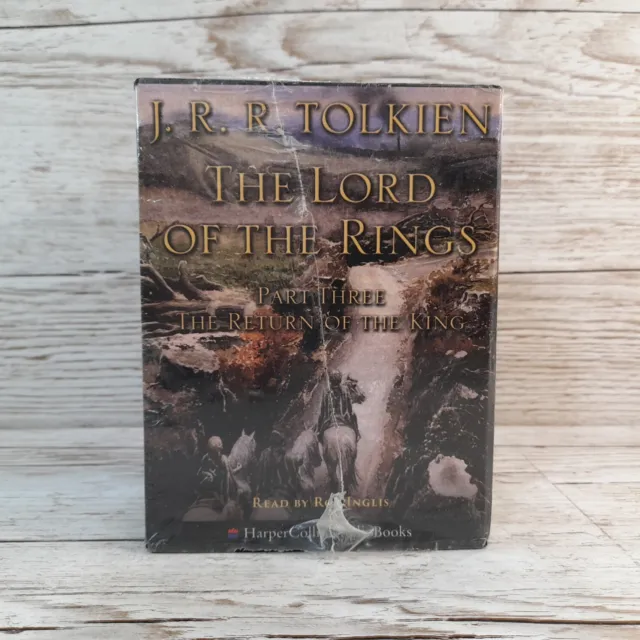 The Lord of the Rings Part 3 The Return Of The King 6 X audiobook cassettes