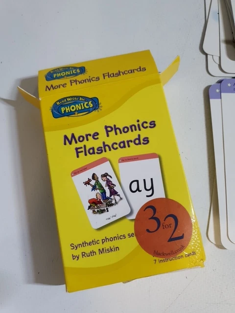 READ WRITE INC. Phonics: More Phonics Flashcards by Ruth Miskin