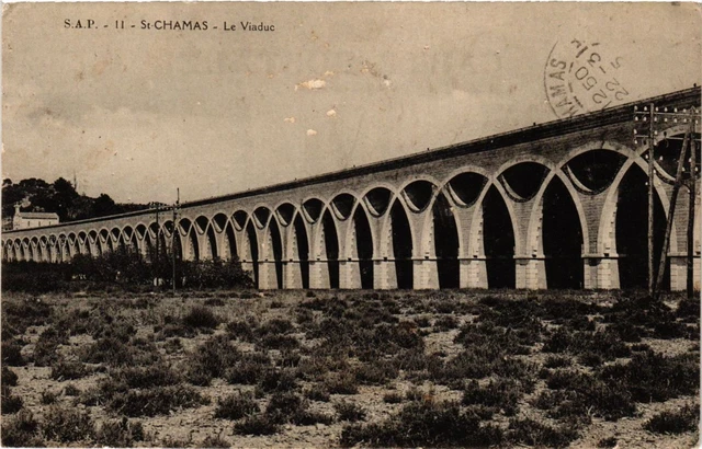 CPA ST-CHAMAS - Le Viaduc (213806)