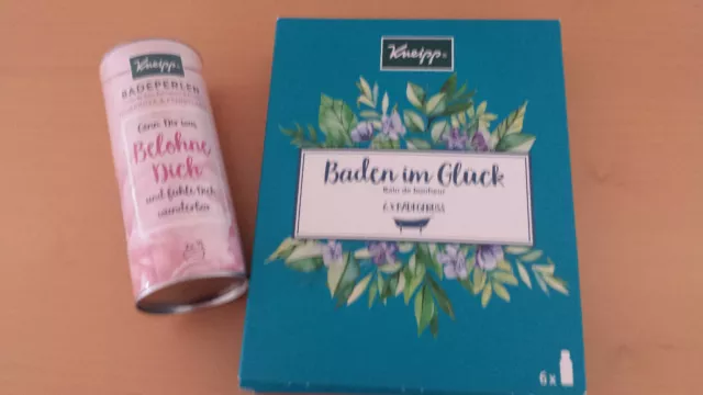 Kneipp Badekollektion Geschenkpackung (6 x 20ml) + Badeperlen 150 g