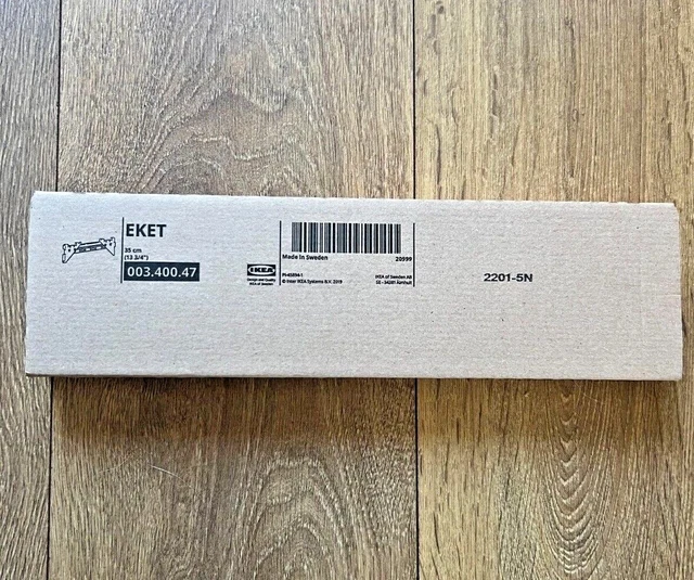 IKEA EKET WALL Suspension Rail Mount on Wall Galvanized Steel