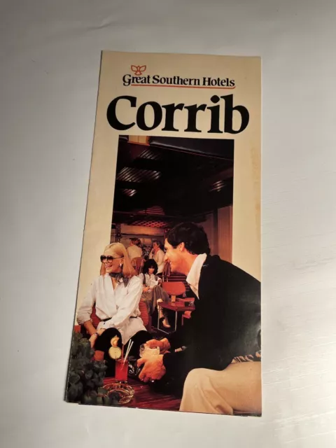 Vntg Great Southern Hotels Corrib Ireland Brochure Pamphlet Travel Souvenir HTF