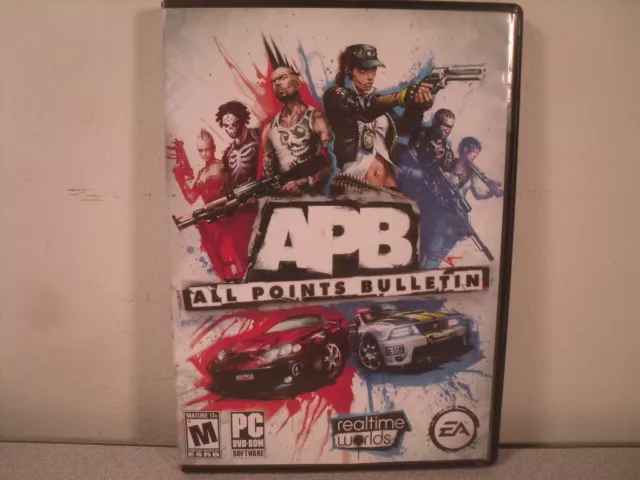 APB - All Points Bulletin EA PC DVD Game