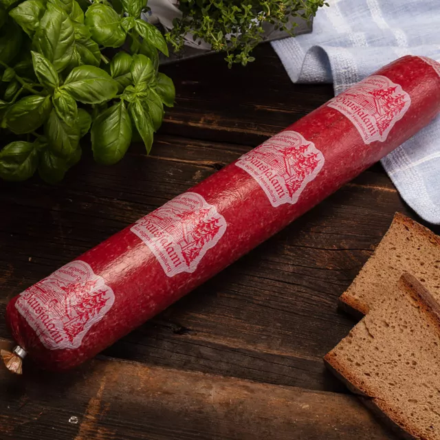 Wurstbaron® Haus-Salami ganze Stange 1,2 kg (19,16 EUR/kg)