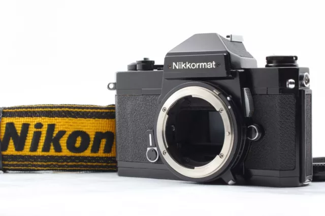 Meter works [Exc+5] Nikon Nikomat FT3 Black 35mm SLR Camera Body Rare from Japan