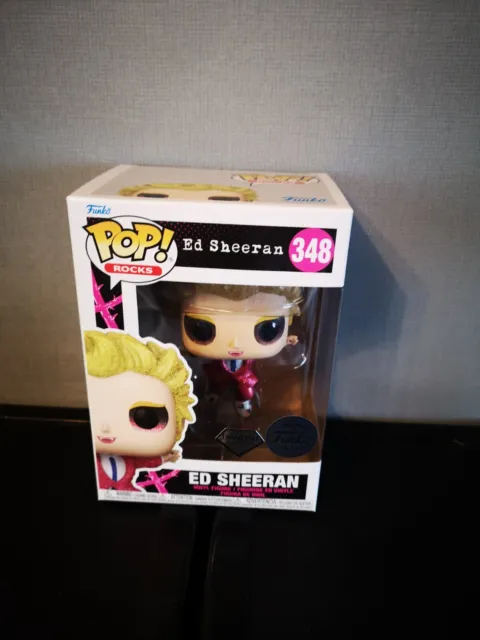 Funko Pop Rocks! - Ed Sheeran - Bad Habits Diamond Collection Sonderausgabe #348