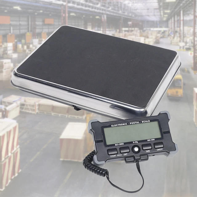 440lb Industry Shipping Postal Heavy Duty Mail Letter Package Scale Black