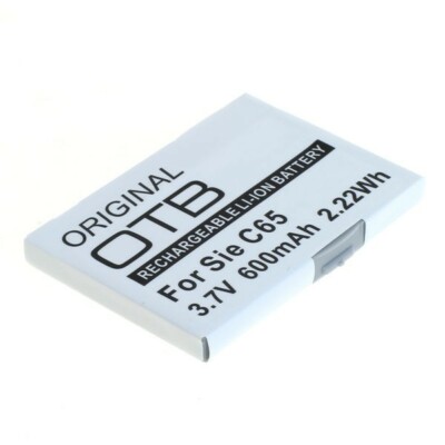 Aku BenQ Originale OTB Batteria di Ricambio per Siemens C65 CF62 CFX65 