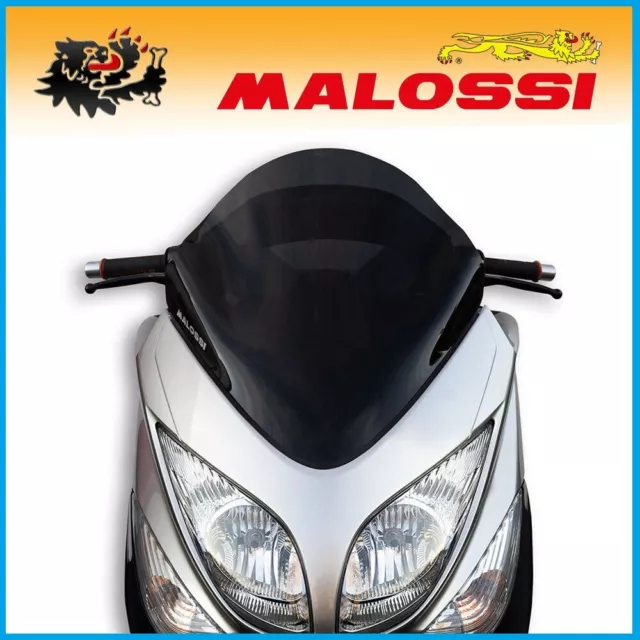 MHR SCREEN CUPOLINO MALOSSI FUMÉ SCURO YAMAHA T MAX 500 ie 4T LC 2008 2009 2010