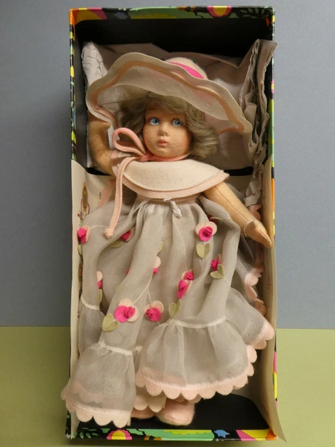 Poupée VENUS En étoffe, Série 20, Boîte D'origine - Années 1930, France