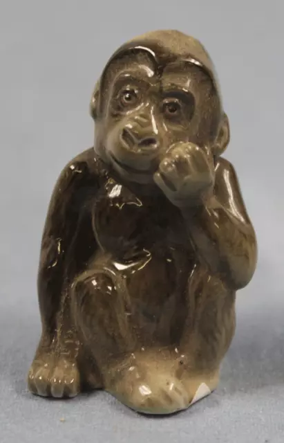 affe gorilla Hutschenreuther  porzellanfigur Porzellan figur monkey porzellan