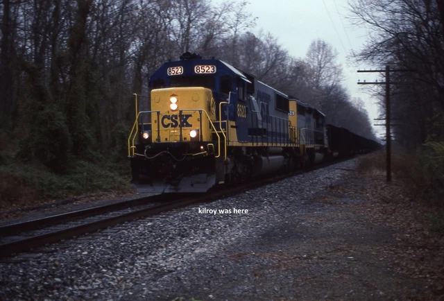 CSX 8523 Frederick MD Original Slide