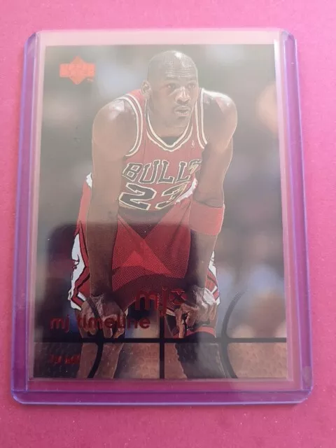 Michael Jordan Chicago Bulls Carte Basket Nba #36 Upper Deck 1998