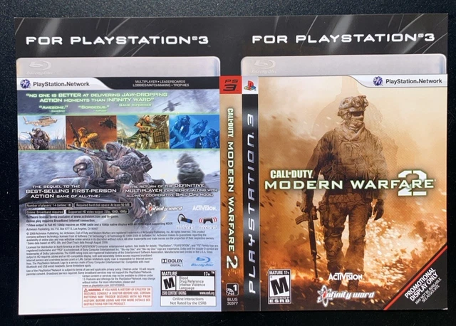 COD MODERN WARFARE Promo Display Artwork GameStop Cover Art