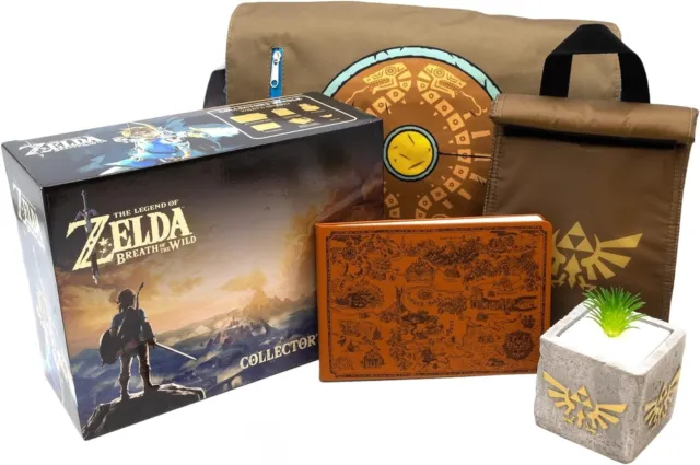 Collectors Box - The Legend Of Zelda : Breath Of The Wild - 6 Exclusive Items