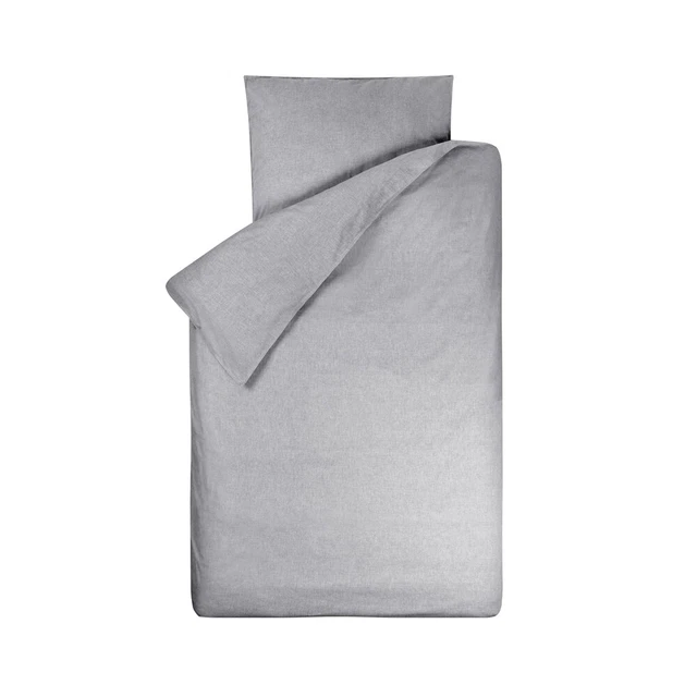 Ropa de cama infantil Bink Bo uni gris 100 x 135