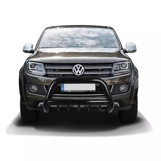 Frontschutzbügel schwarz mit Unterfahrschutz für VW Amarok