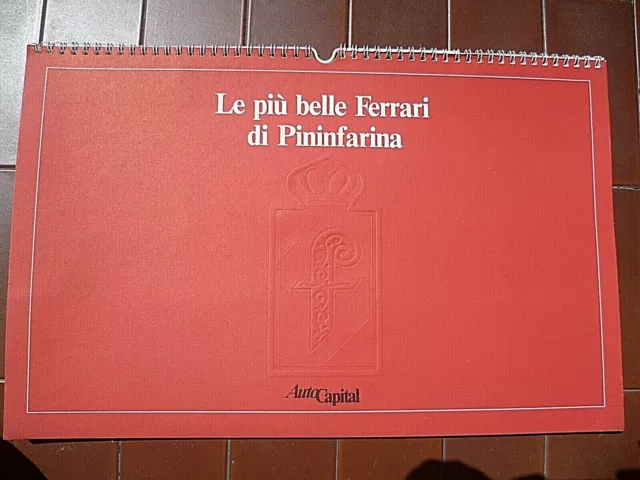 Calendario FERRARI Pininfarina by Autocapital - Anno 1991