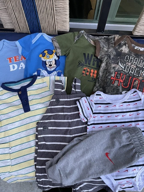 Baby Boy Clothes 8 Piece Bundle Size 6Months Disney Carters Nike