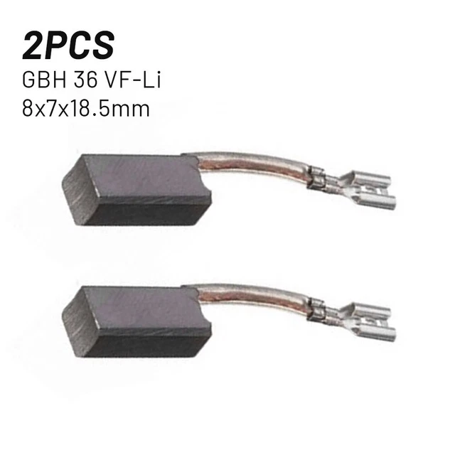 Balais Charbon Pour Perceuse Bosch GBH 2-28 L – Lot De 2, Référence 3611B68510/12/40, Neuf