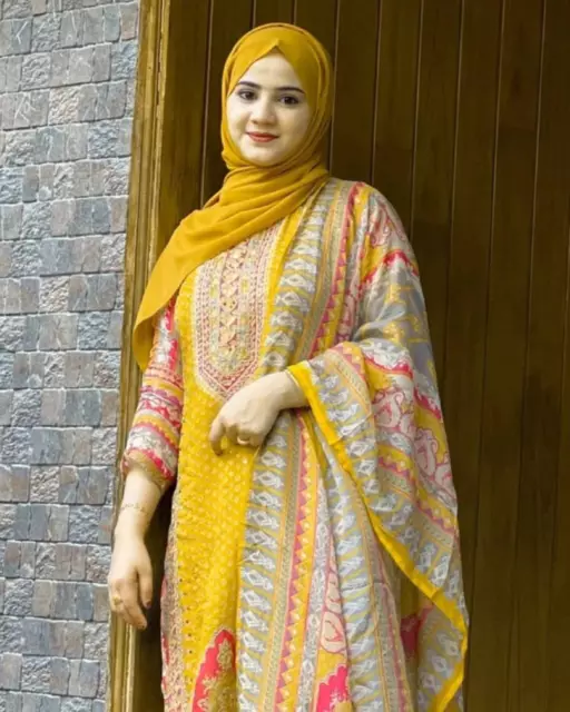 Salwar kameez Party Women Anarkali Dress Bollywood Wedding Pakistani Indian Suit