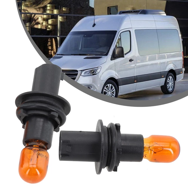Clignotants Latéraux Rétroviseurs Mercedes Sprinter & VW Crafter - Transparent (Paire)