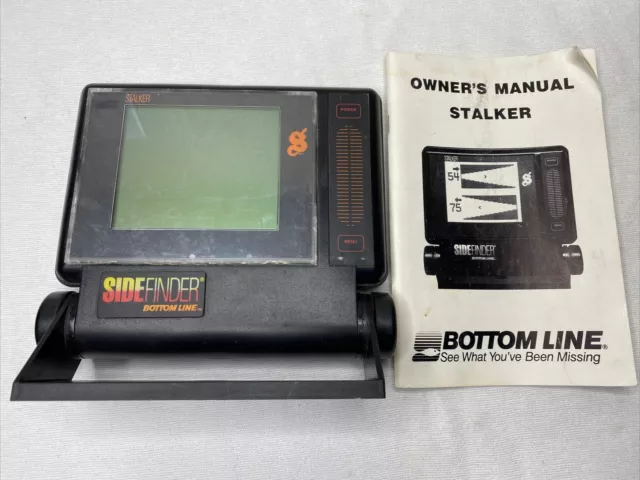 Bottom Line Fishin Buddy 1150 Fish Finder With Clamp/Mounting Bracket  *READ*