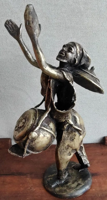 Jouet Mécanique Ancien Schuco - Clown Joueur De Tambour - Allemagne
