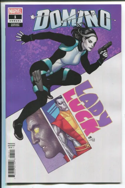 Domino Annual #1 - Frank Cho Variant Cover - Gail Simone Story - Marvel/2018