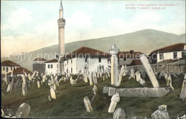 12151464 Yugoslavie Jugoslawien alter tuerkischer Friedhof Serbien