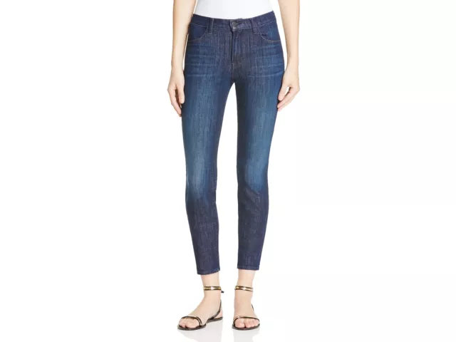 Women's J Brand 'Alana' High Rise Crop Skinny Versatile Jeans Blue, Size 25