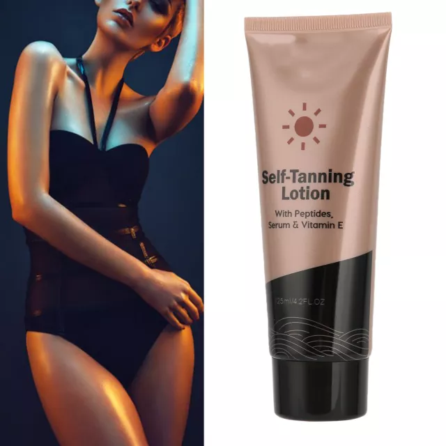 125ml Moisturizing Self‑Tanning Cream Sunless Tanner Tanning Lotion GSA