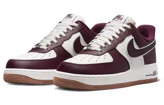 Nike Air Force 1 Low '07 LV8 DQ7659-102 Sail Night Maroon College Pack AF1 NEW