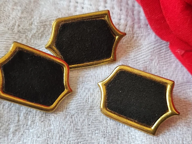 Bouton De Col Vintage En Métal Argenté Jeanne D'Arc - Début 1900, Type Broche - Occasion