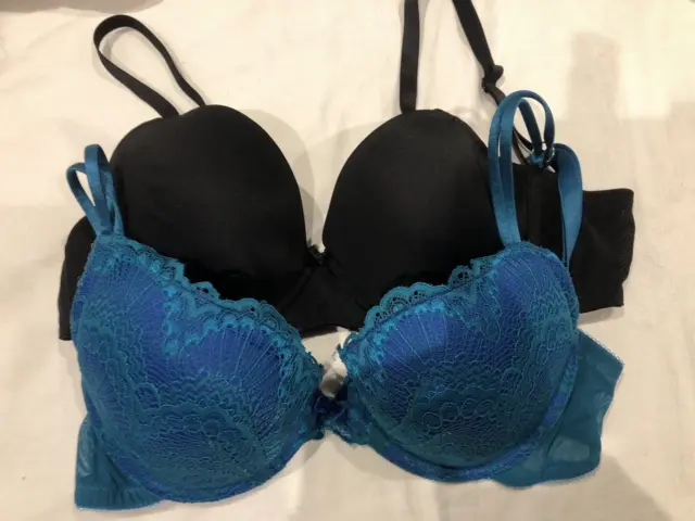 ann summers Fitting Underwired Bra Size 34B plunge Push Up BNWT NEW