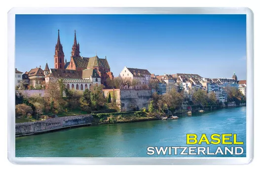 Basel Switzerland Fridge Magnet Souvenir Magnet Kühlschrank