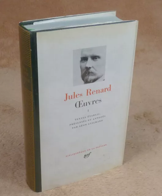 La Pleiade : Jules Renard / Oeuvres 1 / 1970