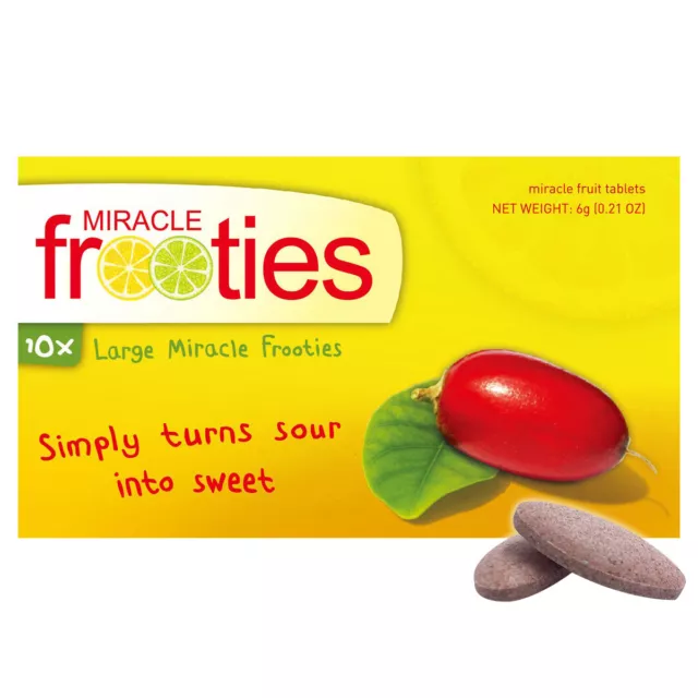 Miracle Fruit Tablets Miracle Frooties Large XL - Double Strength & Last Longer!