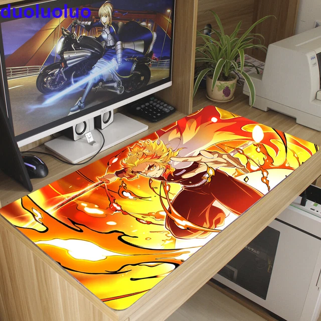 RENGOKU KYOUJUROU ANIME Demon Slayer Game Mat Playmat Otaku Mouse Pad