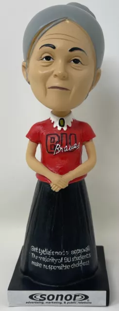Bradley University Lidia Moss Bradley Bobblehead Doll BU Braves Admissions RARE! Bradley University Lidia Moss Bradley Bobblehead Doll BU Braves Admissions RARE!