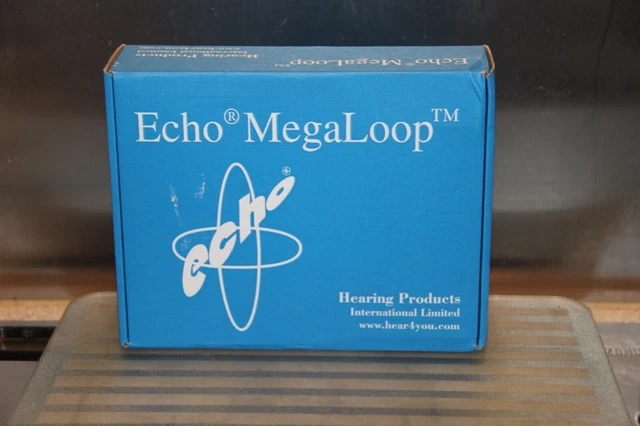 Echo Megaloop Hearing Amplifier New Boxed