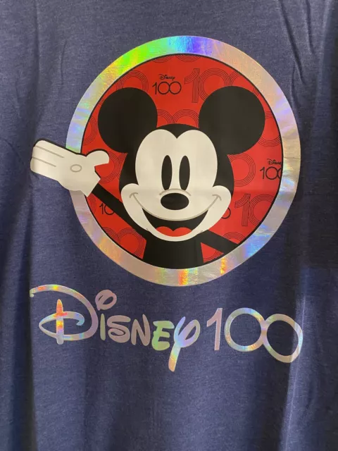 NEW Disney T-Shirt Adult extra large 100th Anniversary Disney100 Mickey Mouse