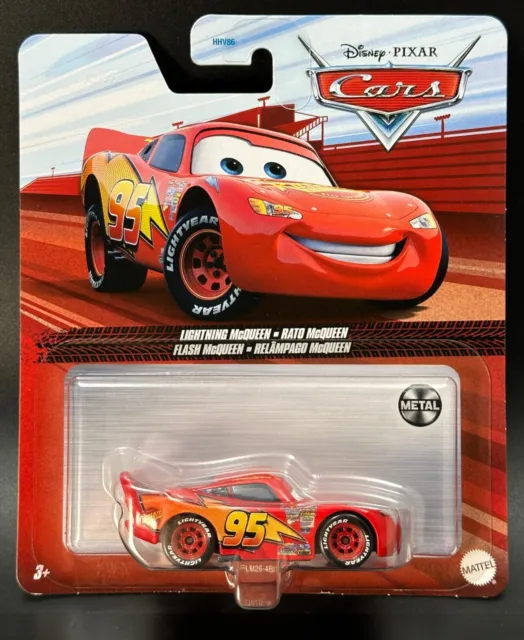 SHIPS FREE! Disney Pixar CARS MUST-HAVE Classic Lightning McQueen Rust-Eze